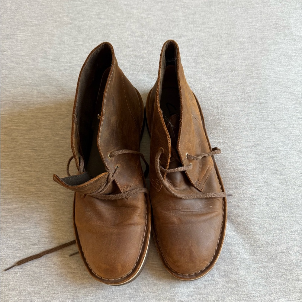 Clarks Brown Chukka Boots